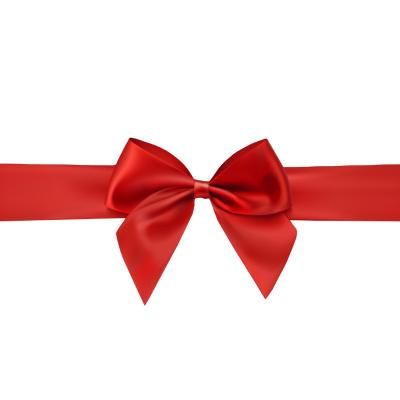 China Eco Friendly Eco Friendly Custom Pre Tied Satin Gift Wrapping Ribbon Bows for sale