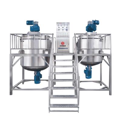 China liquid shampoo making machine 3000L combined design liquid soap making machine in china huayang manufacture for sale