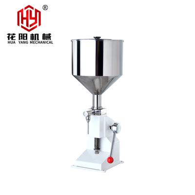 China A03 manual bottle filling machine for shampoo-cream gel,lotion for sale