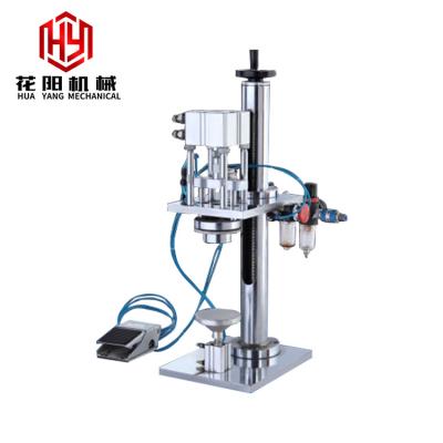 China food & High Quality Beverage Factory Perfume Production Line Desktop Type Pneumatic Perfume Bottle Making Machine For Perfume Making Machine for sale