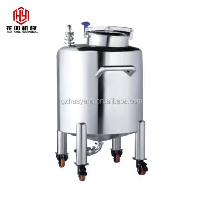 China Cg4-500 Stainless Steel Storage Tank Fixed Type Full Sealed Stainless Steel Storage Tank For Cosmetic Products Water Liquid Perfume for sale