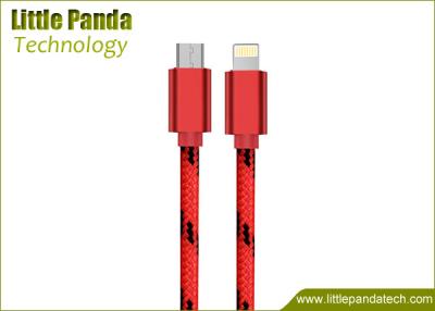 China 2016 Hot Sales Nylon Fabric USB Cable for iPhone 5/6 8-Pin Data Cable for sale