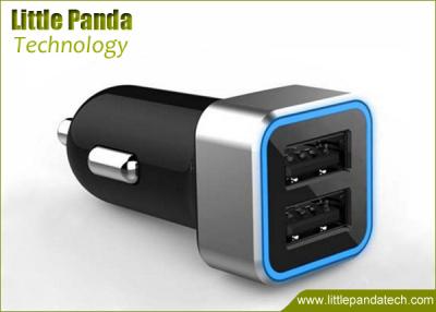 China Latest 5V 2.4A Portable Dual USB Universal USB Car Charger with Fast Speed Charging for sale