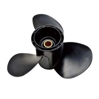 China Aluminum Boat Propeller 13 Tooth Spline Suzuki Outboard Propeller 11-3/8*12 For Suzuki 35-65 HP for sale