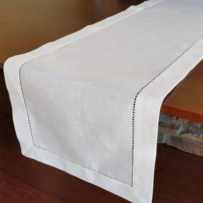 China Polyester Solid Color Durable Washed Day Linen Tablecloth for sale