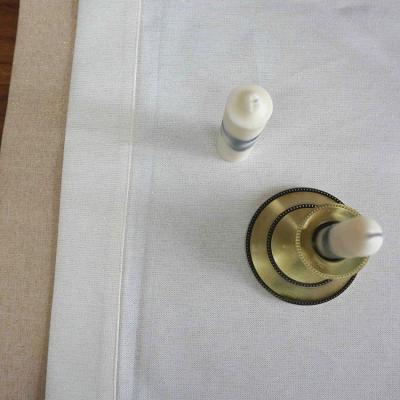 China Waterproof Vintage Border Single Dyed Tablecloth Waterproof Double for sale