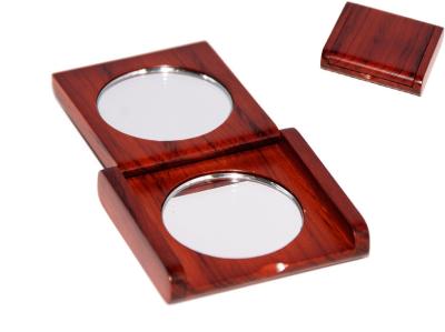 China Rosewood Square Case double sides mirror for sale