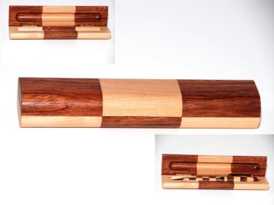 China B1001 Bi-wood single wood pen box for sale