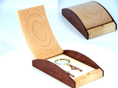 China Maple&rosewood Curve box for sale