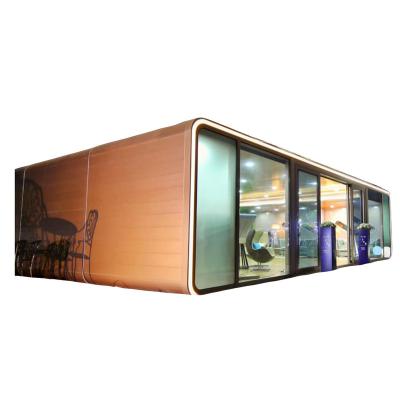 China Expandable Movable Garden Sunroom Modern House Or Hotel Always Cabin ALPOD-C Green Room for sale