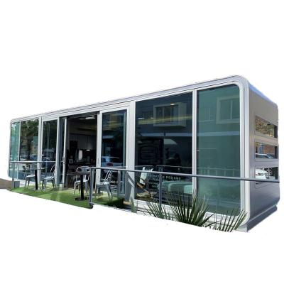 China ALPOD-R Fully Stocked Modern Easy To Install Movable Garden Sunroom Container Homes Prefab Houses Made In China for sale