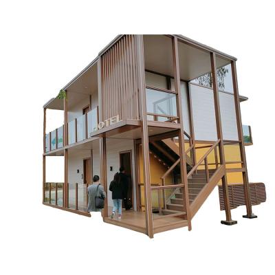 China Modern 2023 New Design Camellia Hotel Solar Mobile Board Homes House Modular Outdoor for sale