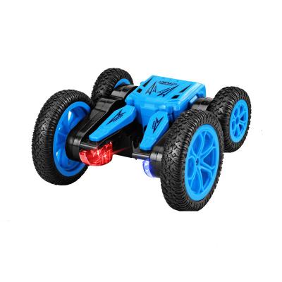 China Toy Factory's 2.4g stunt watch children's electric four-way spinning double-sided spinning car wholesale fancy toy 360 remote control car for sale