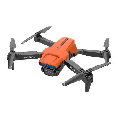 China New Remote Control Obstacle Avoidance Model A6 Pro Mini Drone With HD 4K ESC Camera And Optical Flow Gps Drone for sale