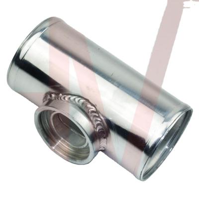 China 2.25in/57mm Flange 150mm Length HKS SSQV SQV BOV Aluminum Wastegate Tube Pipe for sale