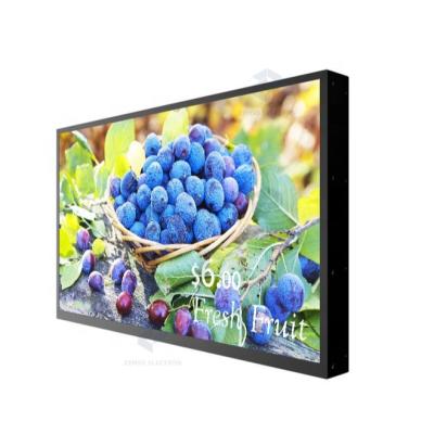 China Ultra-narrow outdoor advertising player lcd bezel waterproof fanless slim design IP68 advertising display 32 inch for sale