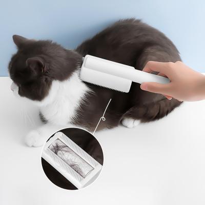 China Stocked Manji Custom Luxury Handmade Grooming Bath Shower Hair Cleaner Animal Small Cat Dog Pet Brush for sale