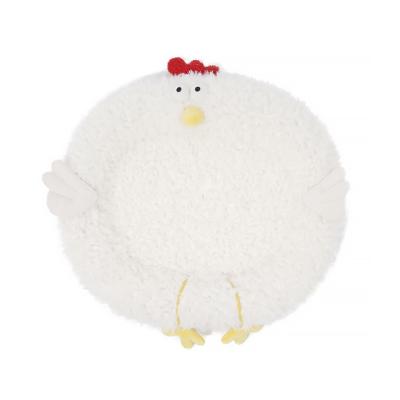 China Sustainable Manji Factory Wholesale Custom Fashion Winter White Chick Fluffy Plush Small Pet Beds for Cat for sale