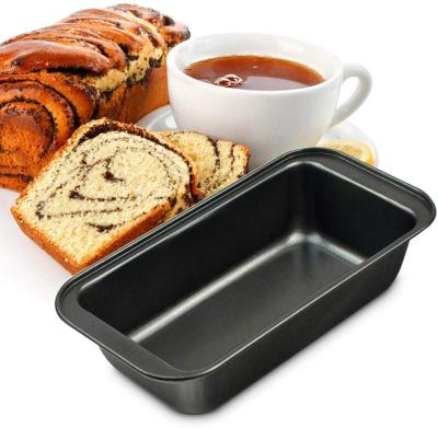 China Disposable factory selling rectangle carbon steel bread box for sale with handle for sale