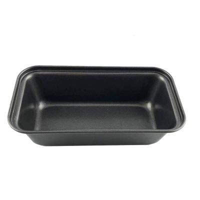 China YJ 102822 HOT SALE BAKEWARE ITEMS disposable FOR KITCHEN NON STICK SQUARE BREAD PAN for sale