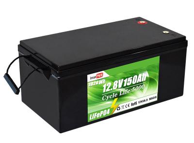 China Diepe de Cyclus Navulbare Batterij van 12.8V 150Ah voor de Karren van het Botengolf Te koop