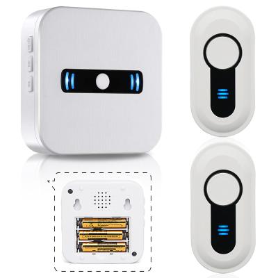 China Daytech CC02 Modern Wireless Doorbell Receiver Battery Operated Wireless Door Bell for sale