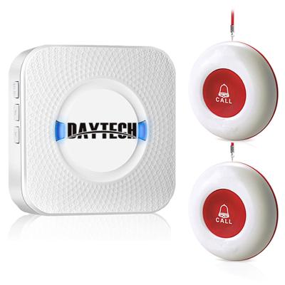 China Daytech CL01 2-1 Nursing Home Office Hotel Call Button Nurse Home Button SOS Alert System Help Wireless Caregiver Pager for sale