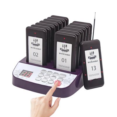 China Wholesale Restaurant Daytech RP01 Factory Pager 433Mhz Radio Calling System Restaurant Coaster Pager for sale