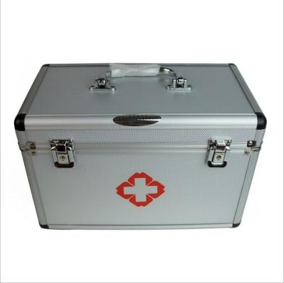 China Aluminum Medical First Aid Cases / Emergency First Aid Kits 340×220×170 mm for sale