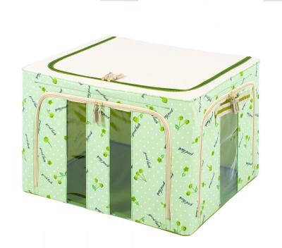 China Ziplock Foldable Boxes Storage Sewing Folding Collapsible Storage Box for sale