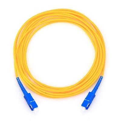 China 3M Simplex Optical Fiber Patch Cords SC UPC to LC UPC Customized Fiber Optic Patch Cord Cable SC/UPC SM for sale