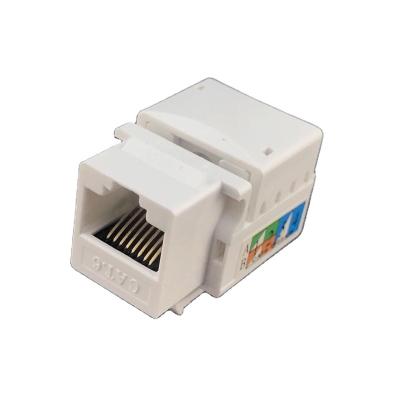 China NETWORKING/Cabling System Rj45 Cat6 Punch Down Network Cat 6 Keystone Jack 90 Degree UTP Amp Socket Female Connector Unshielded OEM Modular Factory for sale