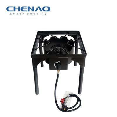 China Height Adjustable Outdoor Portable Gas Stove Foldable Barbecue Grill For Outdoor Cooking for sale