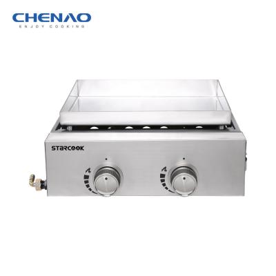 China Easily Cleaned Outdoor Cooking Stove Gas BBQ Grill Gas Griddle For Outdoor for sale