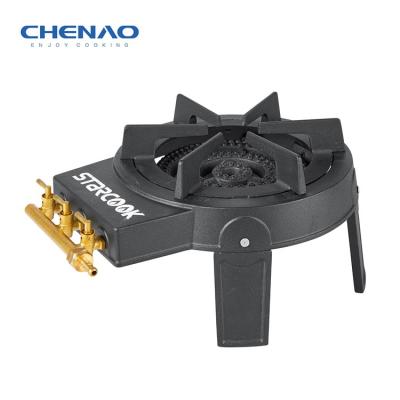 China Household ACTION LPG Cooktop Gas Stove Cast Iron Gas Cooker Portable Gas Stove for sale