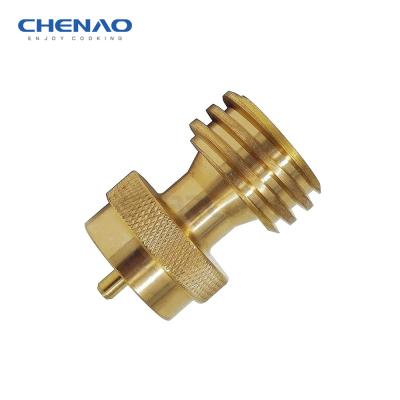 China 100% Soild Regulating Brass Hose Adapter Propane Metering For Cooktops And Stove for sale