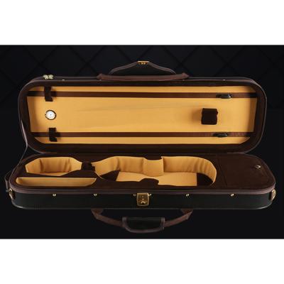 China High Quality German Violin Case For Sale Oblong Hard Foam With 4/4-1/16 High Quality for sale