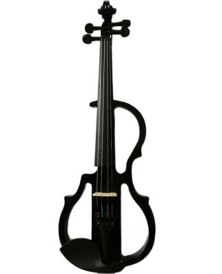 China Price 4/4 fashionable normal student wholesaler built-in solid wood electric violin silent solid wood electric violin for sale