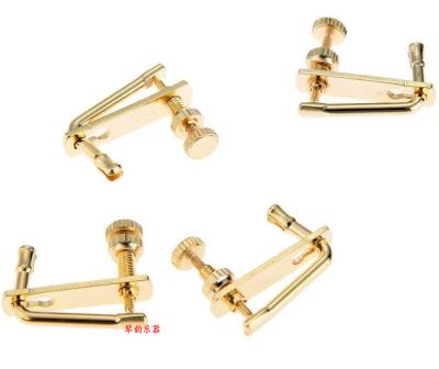 China Fashionable Violin String Adjusters, Metal Fine Tuners Violin Replacement Parts for 3/4 4/4 1/2 1/41/8violin for sale