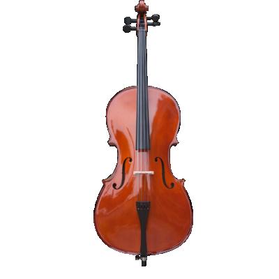 China Italy Factory Hot Sale Brand Handmade Maple Flamed Student and Flawless Cello for sale