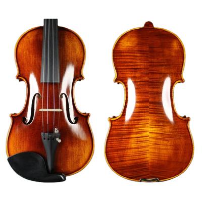 China Italy Huimin High Grade Natural Flame Professional Acoustic Violin for sale