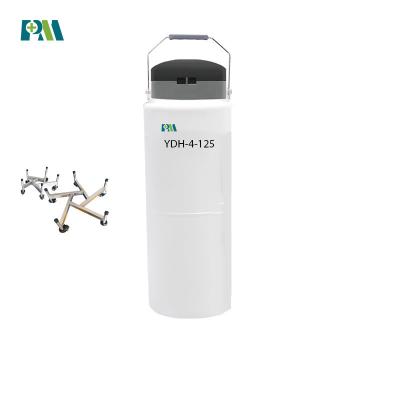 China 4L Medical Dry Shipper Nitrogen Tank For Deep Cryogenic Sample Transport / Storage for sale