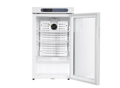 China 2-8 Degrees 100L Pharmaceutical Medical Freezer with Glass Door For Laboratory Hospital Equipment for sale