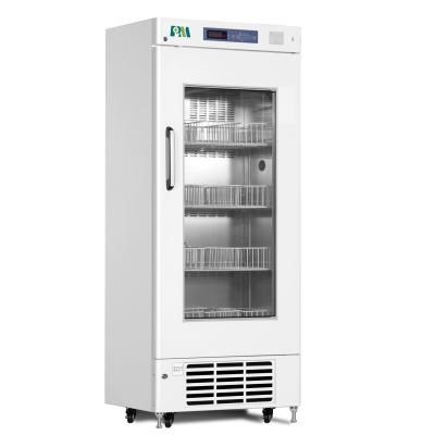 China o refrigerador do banco de sangue da exposição de diodo emissor de luz da grande capacidade 368L com múltiplo alarma o SUS interno à venda