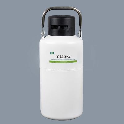 China ISO 2L 100L Portable Liquid Nitrogen Tank Aviation Aluminum for sale