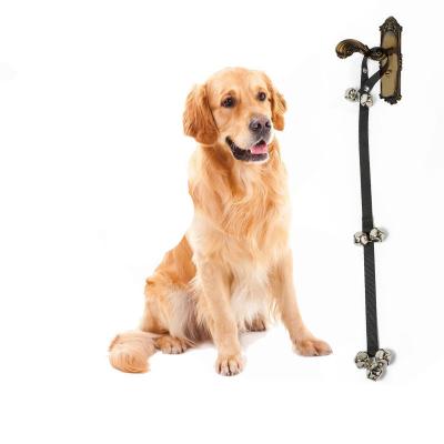 China Stocked Manufacturers Sell Amazon Dog Training Dog Door Bell Rope Dog Bell Pet Bell for sale