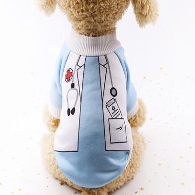 China Amazon stocked sells new spring autumn and winter sweater cartoon variable uniform style pet clothes dog clothes multiple choice for sale