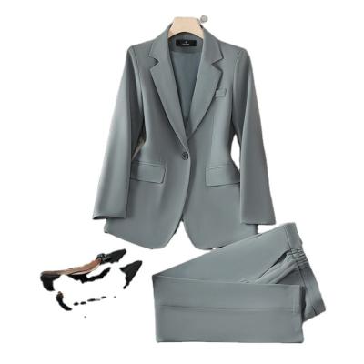 China Factory sale office high quality anti-shrink ladies suits design suits for women young women sexy formal suits for sale