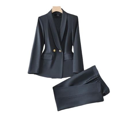 China Factory sale office high quality anti-shrink ladies suits design suits for women young women sexy formal suits for sale