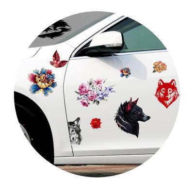 China Custom Adhesive Decorative Sticker Vinyl PVC Wrap Bumper Sticker For Car for sale